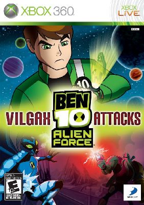 XBOX 360 - BEN 10  ALIEN FORCE Vilgax Attacks