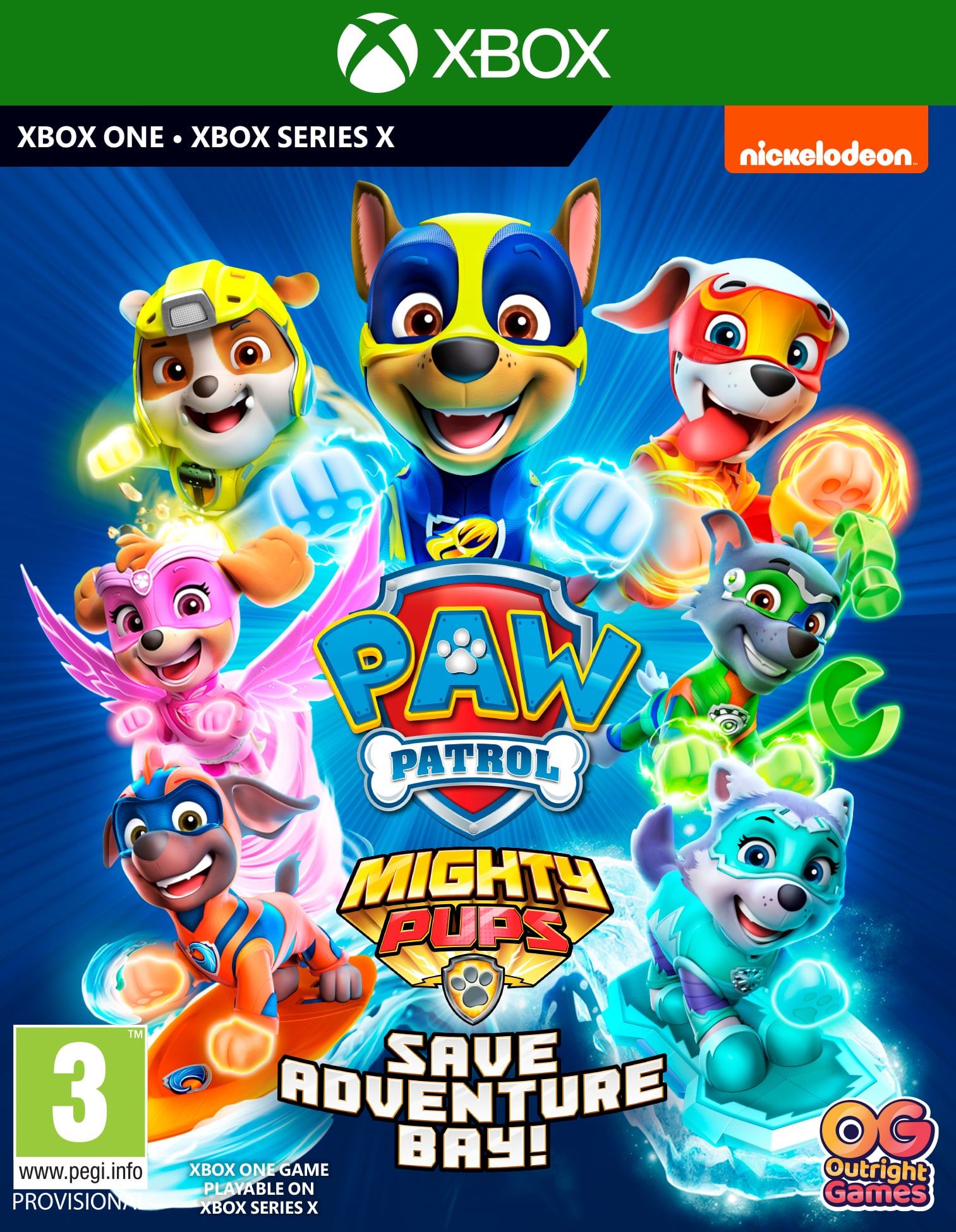 Mighty pups save adventure bay как играть с клавиатурой