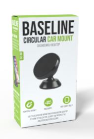 מתקן מגנטי לפלאפונים לרכב - BASELINE CIRCULAR CAR MOUNT