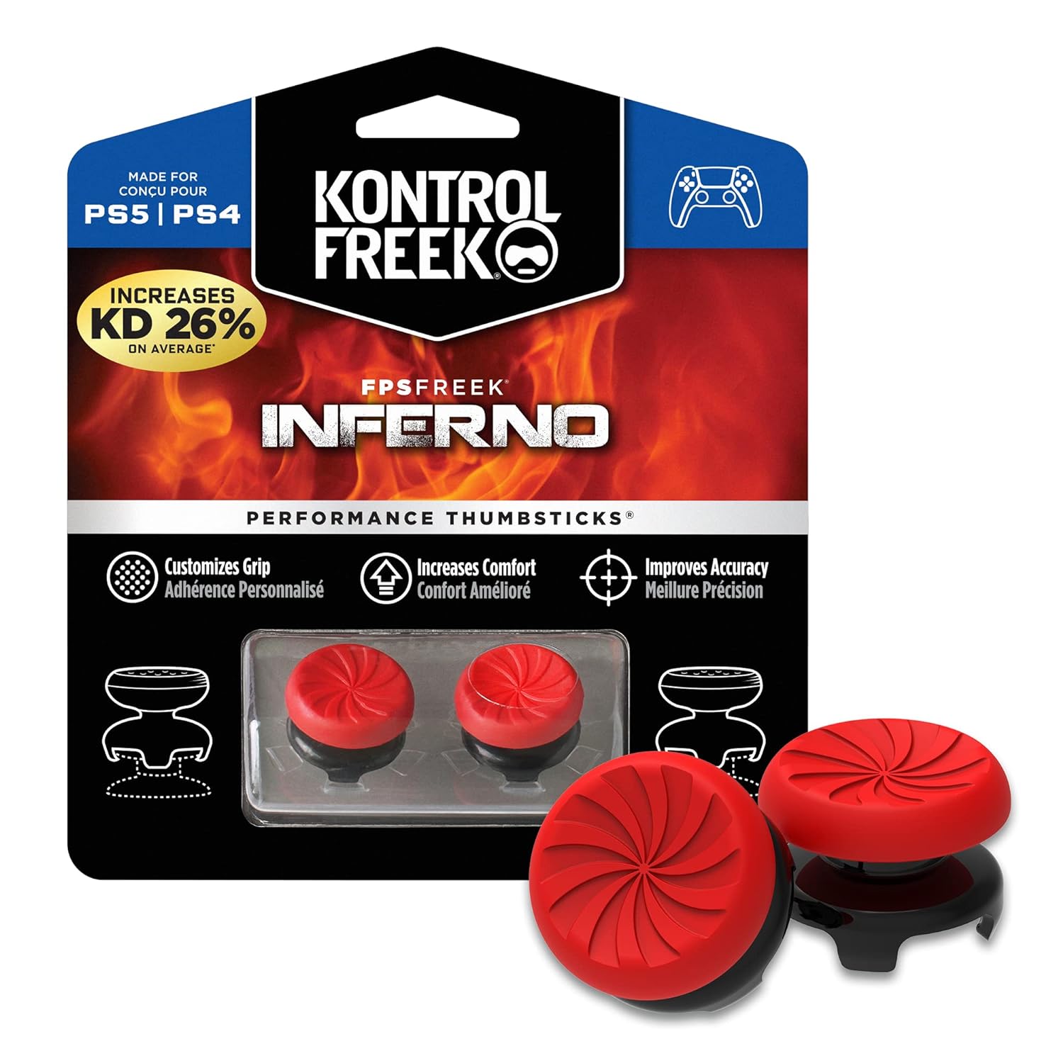 KontrolFreek - inferno PS4/PS5