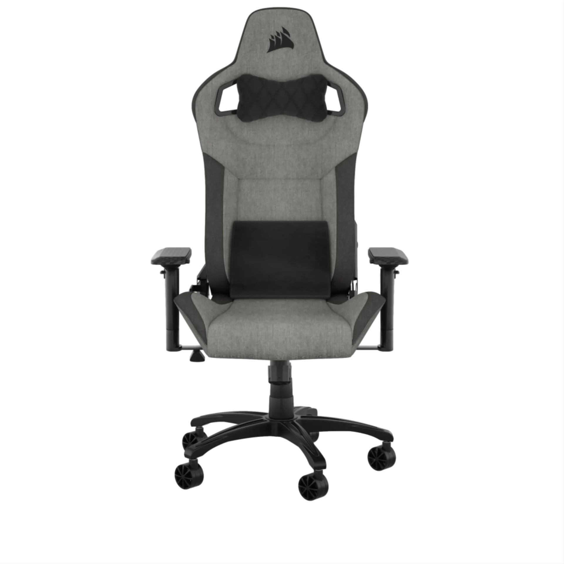 כיסא גיימינג בד CORSAIR T3 RUSH 2023 Fabric Charcoal/Grey