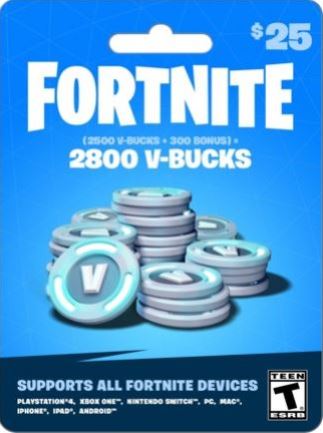 Fortnite - 2800 V-Bucks