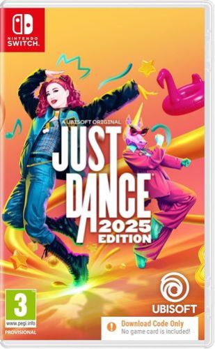 Switch - Just Dance 2025 Code in Box - הזמנה מוקדמת