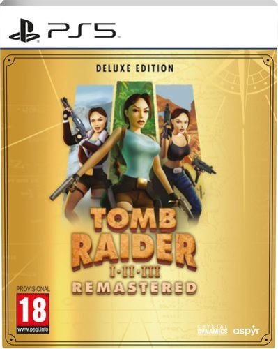 PS5- Tomb Raider 1-3 Remastered Deluxe Edition - הזמנה מוקדמת