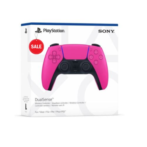 SALE - PS5 - בקר מקורי אלחוטי ורוד  DualSense Wireless Controller NOVA Pink 