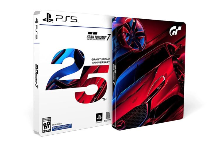 PS5 -  Gran Turismo 7 - גרסת אספנים 'Steelbook'