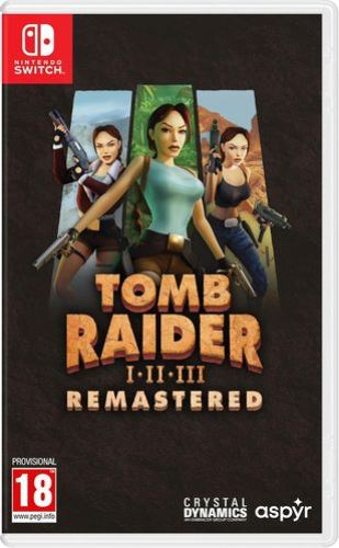 Nintendo Switch- Tomb Raider 1-3 Remastered - הזמנה מוקדמת