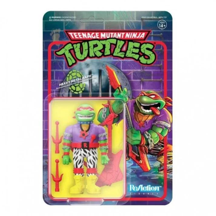 Super7-  צבי נינג'ה מוטנטים לעשרה Heavy Metal Raph   