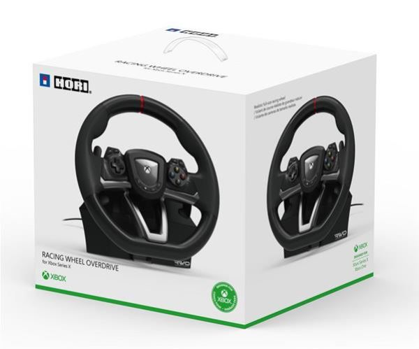 הגה מרוצים + דוושות - HORI RACING WHEEL OVERDRIVE FOR XBOX ONE & XBOX SERIES X