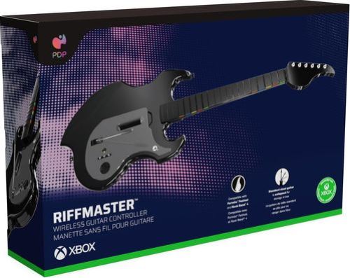 גיטרה אלחוטית- XBOX/PC - PDP RIFFMASTER Wireless Guitar 