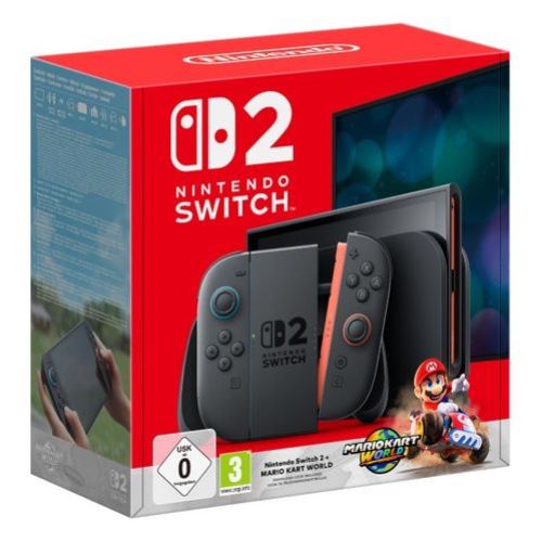 קונסולה - Nintendo Switch 2 Mario Kart World Bundle